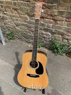 Fender F-65 Dreadnought Acoustic Guitar. Made In Japan. Mij. 1980