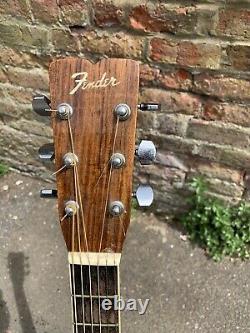 Fender F-65 Dreadnought Acoustic Guitar. Made In Japan. Mij. 1980