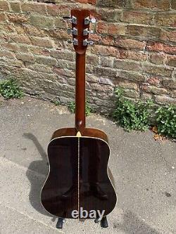 Fender F-65 Dreadnought Acoustic Guitar. Made In Japan. Mij. 1980