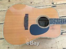 Fender F-95 Acoustic Guitar Made in Japan 1970s Roadworn