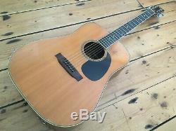 Fender F-95 Acoustic Guitar Made in Japan 1970s Roadworn