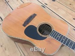 Fender F-95 Acoustic Guitar Made in Japan 1970s Roadworn