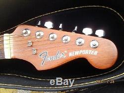 Fender Newporter Acoustic Guitar, Made In Japan