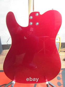 Fender Telecoustic Deluxe Red Made in 2008 Electric Acoustic Guitar