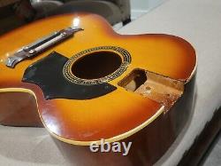 Framus 5/194 Gaucho 1972 Made in Germany Acoustic Guitar Body Sunburst