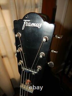 Framus Texan Acoustic Guitar Vintage 5/196 German Made Rare