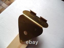 Frequensator Tailpiece Bracket, New York Style, Hand Made, Brass