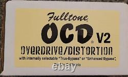 Fulltone OCD Obsessive Compulsive Drive Guitar Overdrive Pedal US made