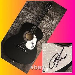 GFA Origins Gold Made Girls RAELYNN Signed Acoustic Guitar COA