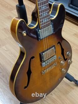 GRECO SV-800 1979 Made in Japan Semi-Acoustic Electric Guitar Used From Japan