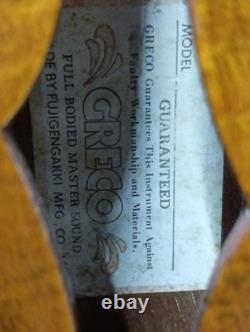 GRECO SV-800 1979 Made in Japan Semi-Acoustic Electric Guitar Used From Japan