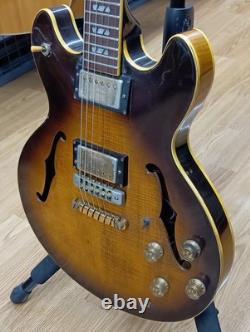 GRECO SV-800 1979 Made in Japan Semi-Acoustic Electric Guitar Used From Japan