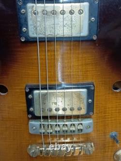 GRECO SV-800 1979 Made in Japan Semi-Acoustic Electric Guitar Used From Japan