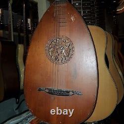 GUITAR LUTE SCALLOPED made in GERMANY