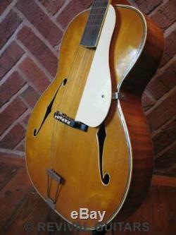 German Made Late 1950's B & S Ltd.'The Michigan' Archtop F Hole Jazz Guitar