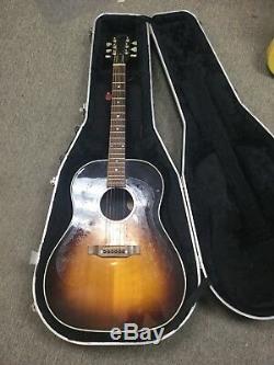 Gibson OP25 Acoustic Guitar Rare, Approximately 225 Made With Hardshell Case