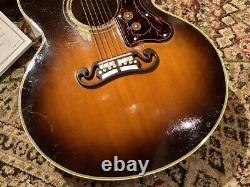 Gibson Trial Video SJ-200 King of the Flat Tops Made in 1951 Best Playing Condit