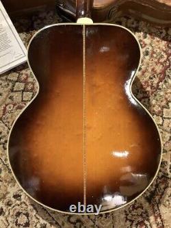 Gibson Trial Video SJ-200 King of the Flat Tops Made in 1951 Best Playing Condit