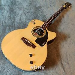 Givson Venus Rose Steel String Electro Acoustic Guitar Made In India With Pickup