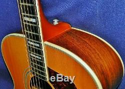 Gorgeous 1972 GUILD F-50R Bluegrass, Rosewood B&S, Made in USA, VGdCond. OHSC