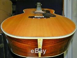 Gorgeous 1972 GUILD F-50R Bluegrass, Rosewood B&S, Made in USA, VGdCond. OHSC