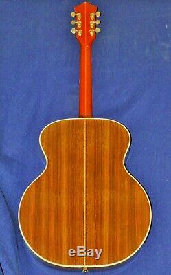 Gorgeous 1972 GUILD F-50R Bluegrass, Rosewood B&S, Made in USA, VGdCond. OHSC