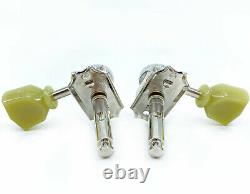 Gotoh SD90-SLN-MGT Locking Guitar Tuners for Les Paul Nickel 3+3 Made in Japan