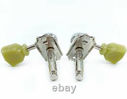Gotoh SD90-SLN-MGT Locking Guitar Tuners for Les Paul Nickel 3+3 Made in Japan