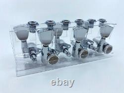 Gotoh SG301-04C-MGT Magnum Lock Tuners 3+3 Chrome For Les Paul Made in Japan