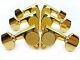 Gotoh Sg301-07g Guitar Tuners Gold 3+3 Small Buttons Made In Japan