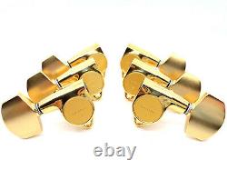 Gotoh SG301-AB01G Guitar Tuners Gold 3+3 Made in Japan Aluminium Buttons