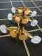 Gotoh Sg301-p7g Tuners 3+3 Gold With Pearloid Buttons Made In Japan