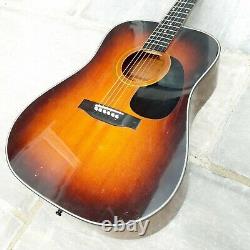 Grant Acoustic Guitar Great tone Rare Tobacco Burst made in Japan