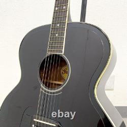 Greco G-404B 1970s Black Made in Japan Acoustic Guitar Used From Japan