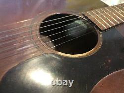 Guild D25M Vintage Acoustic Guitar Made In USA w Electric Pickup