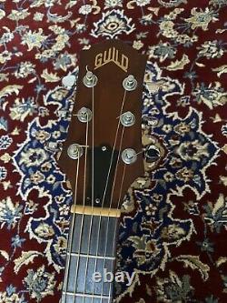 Guild D4-NT Natural 1990s Acoustic Guitar Made in USA