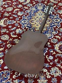 Guild D-25 M 1978 Vintage USA Made Mahogany Acoustic Guitar with Hard Case