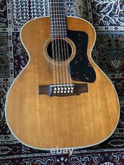 Guild F-212 1968 Vintage USA Made 12 String Acoustic Guitar with Hard Case