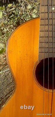 Guitar 3/4, Shikhovo (Russia), Cooperative way, 1929, hand made