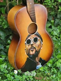 Guitar Guitar Parlor Hand Made LEON Decorative Picture Paintings