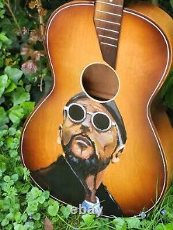 Guitar Guitar Parlor Hand Made LEON Decorative Picture Paintings