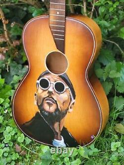 Guitar Guitar Parlor Hand Made Leon Decorative Picture Paintings