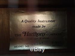 HARMONY 12 STRING GUITAR Solid Top MADE USA StableTune Sounds Great withhard case