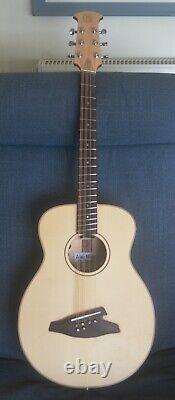 Hand Made 6 String Fan Fret Tenor Guitar by respected luthier
