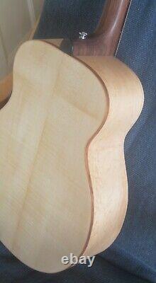 Hand Made 6 String Fan Fret Tenor Guitar by respected luthier