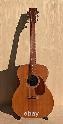 Hand Made OM Acoustic Guitar with Cedar Top and Sliding Sound Port