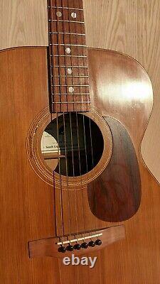 Hand Made OM Acoustic Guitar with Cedar Top and Sliding Sound Port