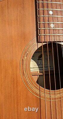 Hand Made OM Acoustic Guitar with Cedar Top and Sliding Sound Port