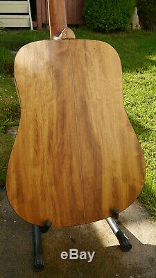 Handmade Dreadnought Acoustic Guitar made in wales