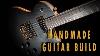 Handmade Guitar Build Les Paul Style Guitar With Tremolo Homemade Guitar Build From Scratch